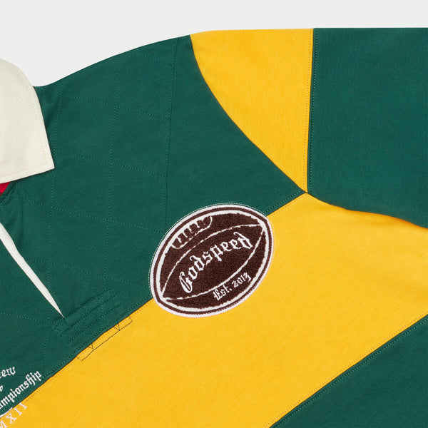 Godspeed Classic Field Rugby Shirt (Classic Field Rugby Shirt) Green/Yellow