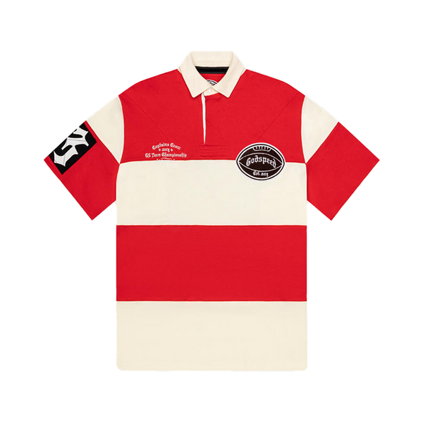 Godspeed Classic Field Rugby Shirt White/Red
