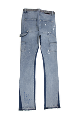 LIFTED ANCHORS VENUS STACKED DENIM LASP24-29 BLUE WASH