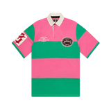 Godspeed Classic Field Rugby Shirt Green/Pink