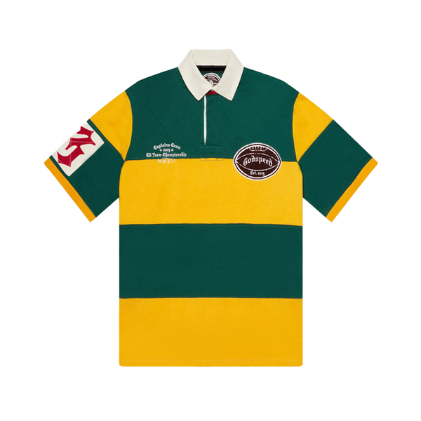 Godspeed Classic Field Rugby Shirt (Classic Field Rugby Shirt) Green/Yellow