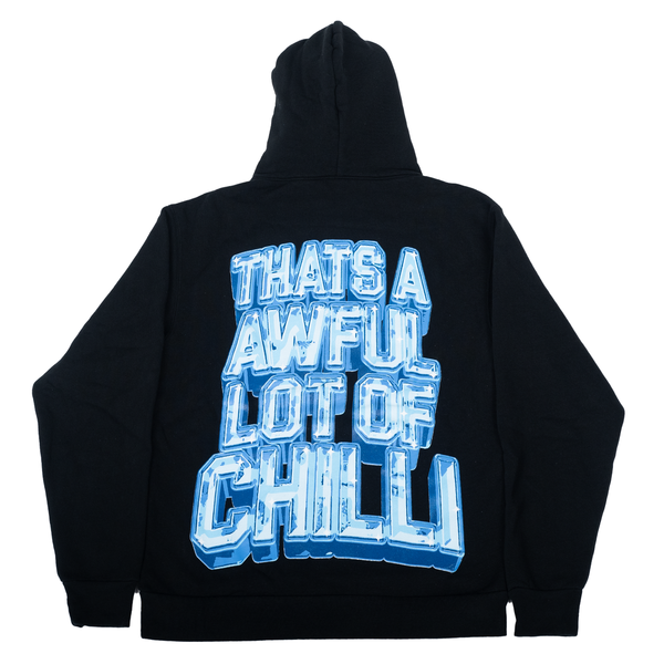That's A Awful Lot Of Cough Syrup Chilli Hoodie Black