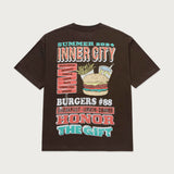 HTG BURGERS SS TEE BLACK (HTG240246)