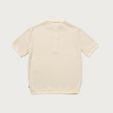 HTG KNIT POLO SHIRT  Bone (HTG240249)