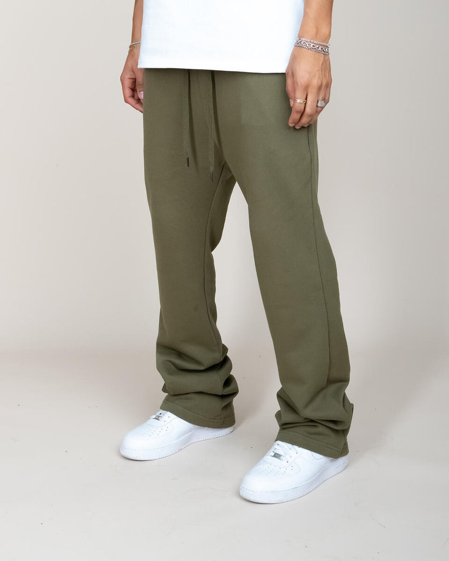 EPTM PERFECT FLARE SWEATPANTS EP10433 OLIVE – The Velocity Shops