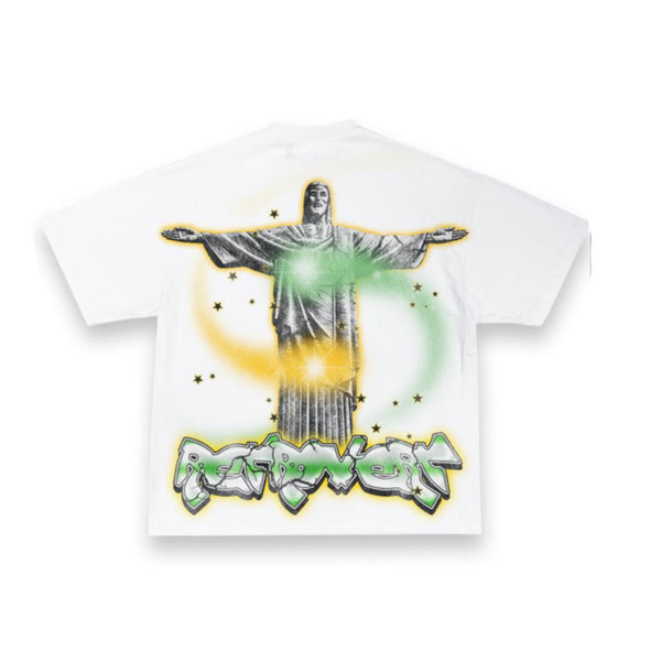 RETROVERT  BRAZIL T-SHIRT Green/White