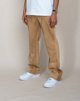 EPTM FRENCH TERRY CARPENTER PANTS  KHAKI (EP11493)