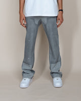 EPTM FRENCH TERRY CARPENTER PANTS HEATHER GREY (EP11495)