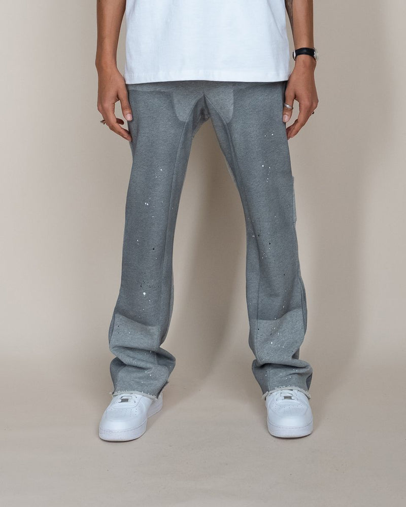 EPTM FRENCH TERRY CARPENTER PANTS HEATHER GREY (EP11495)