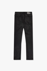 Valabasas  "MR . FLEX" BLACK WAXED 4 WAY STRETCH SKINNY JEAN (VLBS-VJ0-1001)