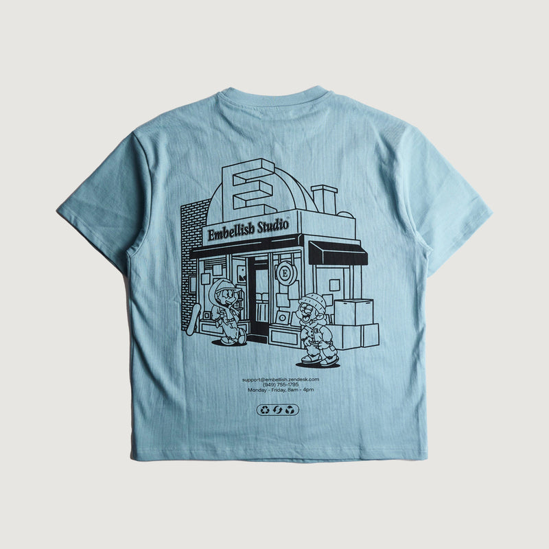 Embellish STUDIO TEE (EMBSUM24-016) TEAL