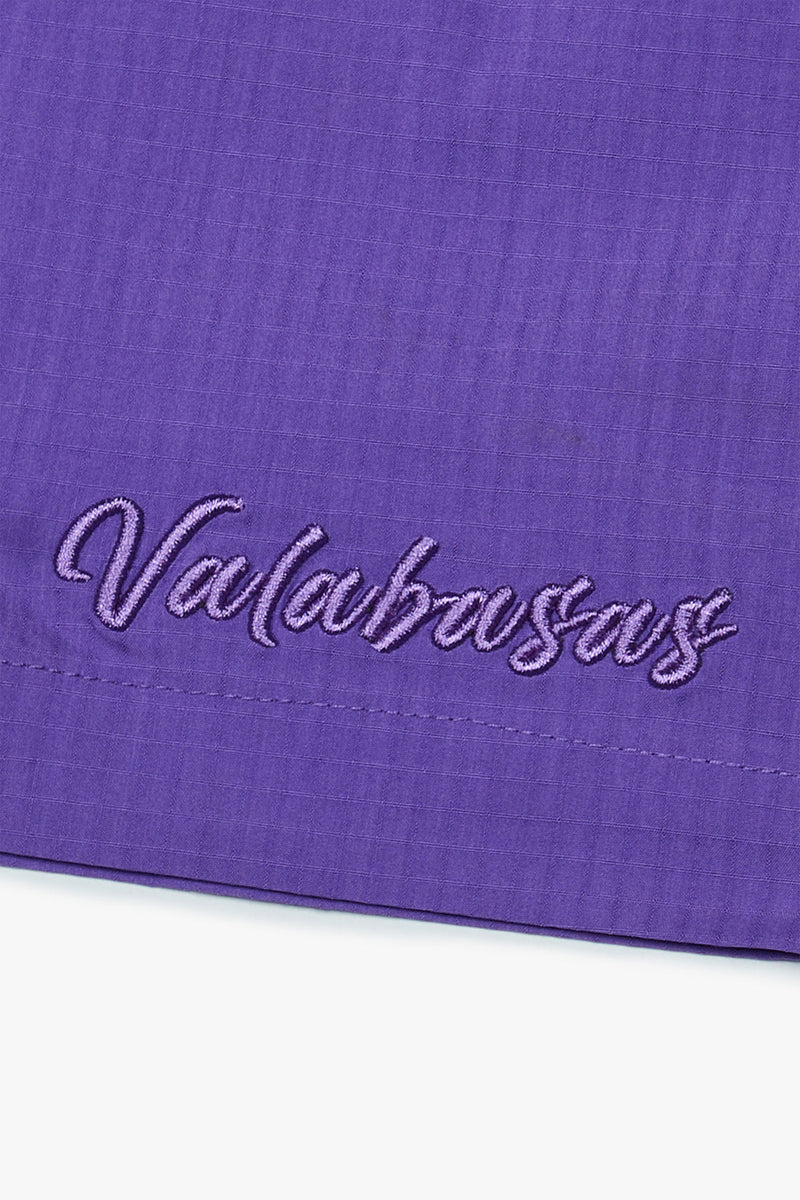 VALABASAS "URBAN" PURPLE NYLON SHORTS (VLBS110820237)