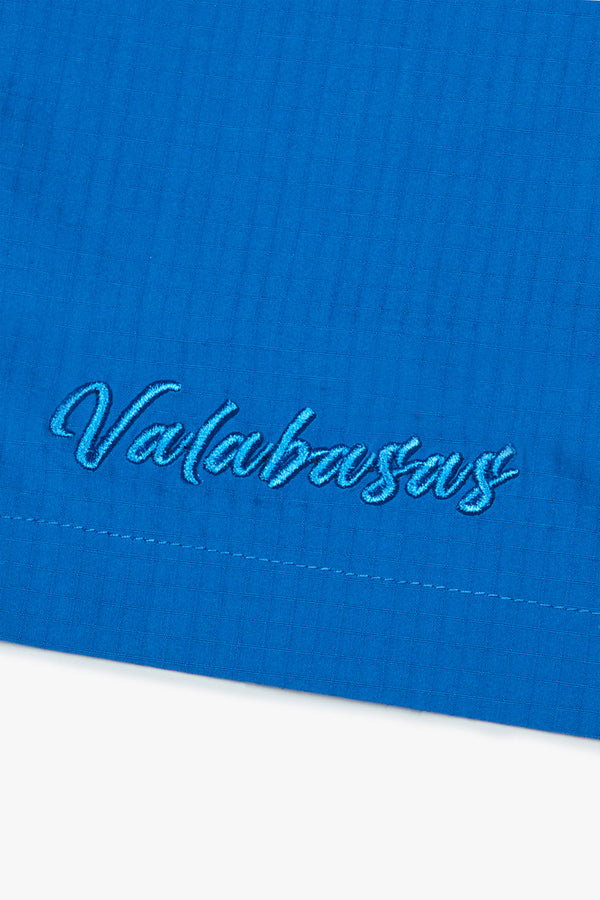 VALABASAS "URBAN" BLUE NYLON SHORTS (VLBS110820237)