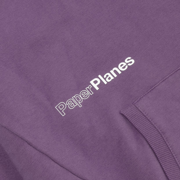 Paper Planes Advanced Garment DYE Hoodie 300095 Mauve