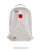 Sprayground CLEAR VISION SHARKS IN PARIS - 100% ALL CLEAR DLX BACKPACK