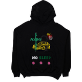 Lifted Anchors "Atonia" Hoodie Washed Black (LA23FL-34)