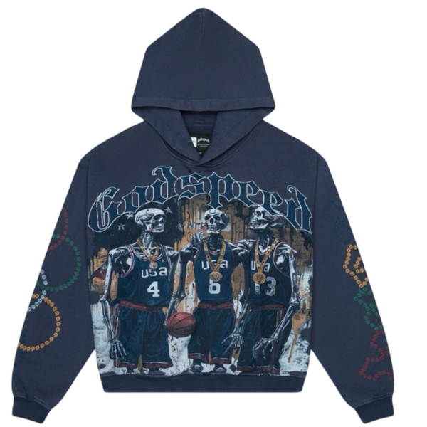 GODSPEED DreamTeam '24 Hoodie (Navy Wash)