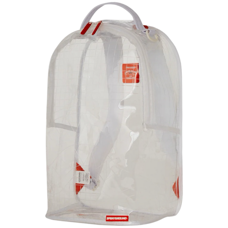 Sprayground CLEAR EMBOSSED SHARKS IN PARIS DLXSV BACKPACK (B5965)