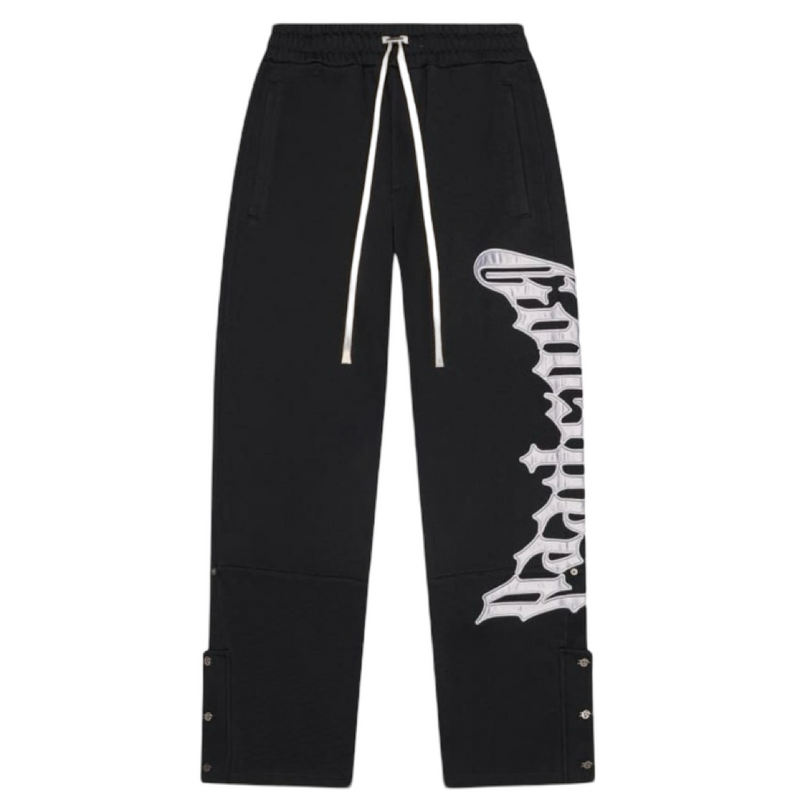 GODSPEED OG Logo Sweatsuit V2 (Black/Silver Satin)