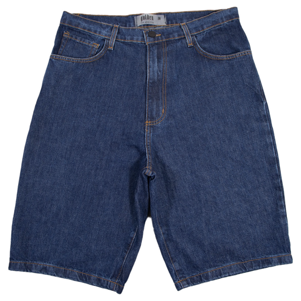 GOLDEN DENIM Relaxed Shorts Dark Rinse (GDSPQS124-50)