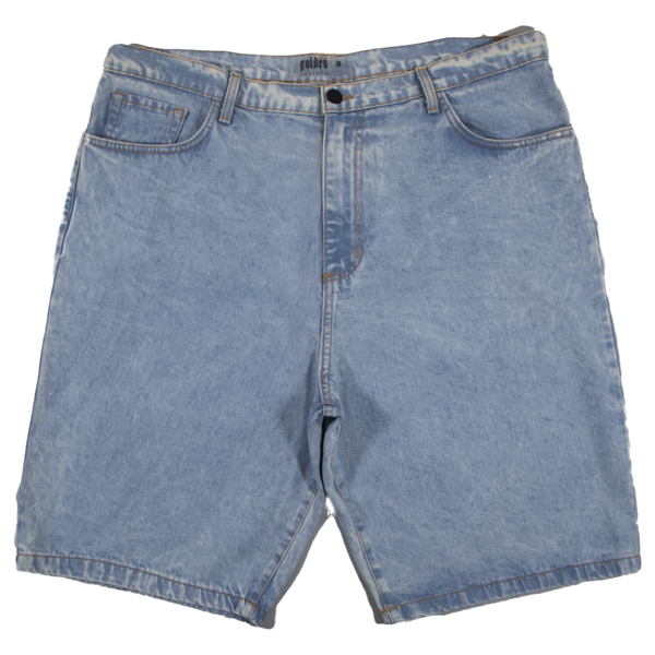 GOLDEN DENIM Relaxed Shorts Mineral Wash (GDSPQS124-49) DENIM