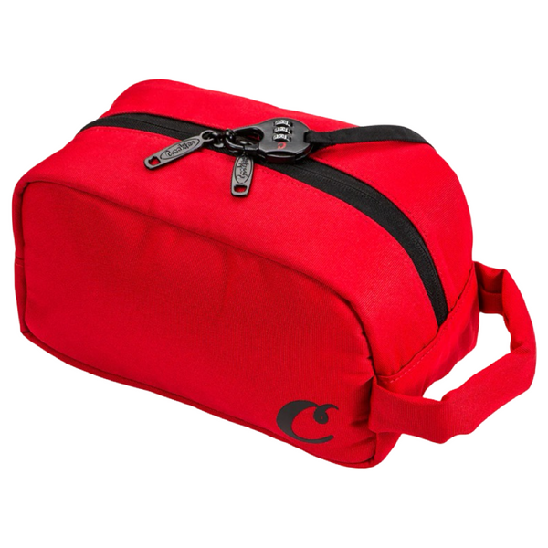 COOKIES SMELL PROOF CANVAS Stash / Toiletry BAG RED (CM232ASB03)