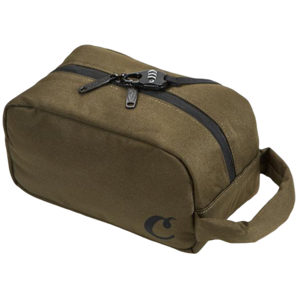 COOKIES SMELL PROOF CANVAS POLY Stash / Toiletry BAG OLIVE (CM232ASB03)