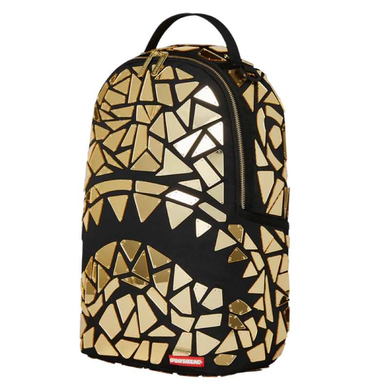 Shattered Glass Mirror Shark DLXSV Backpack