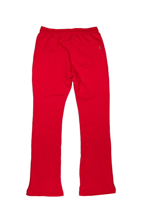 EPTM FRENCH TERRY FLARE PANTS RED (EP11000)