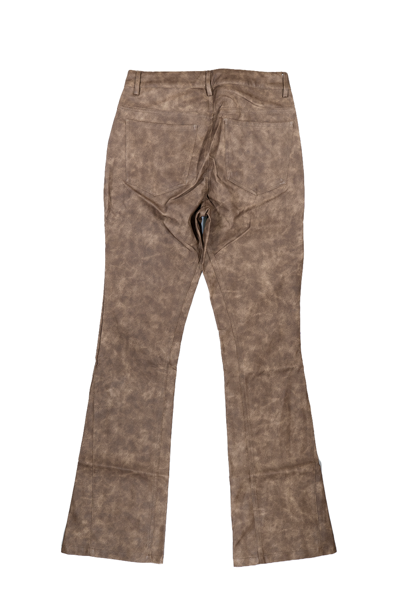 EPTM ROADHOUSE FLARE PANTS BROWN (EP11166)