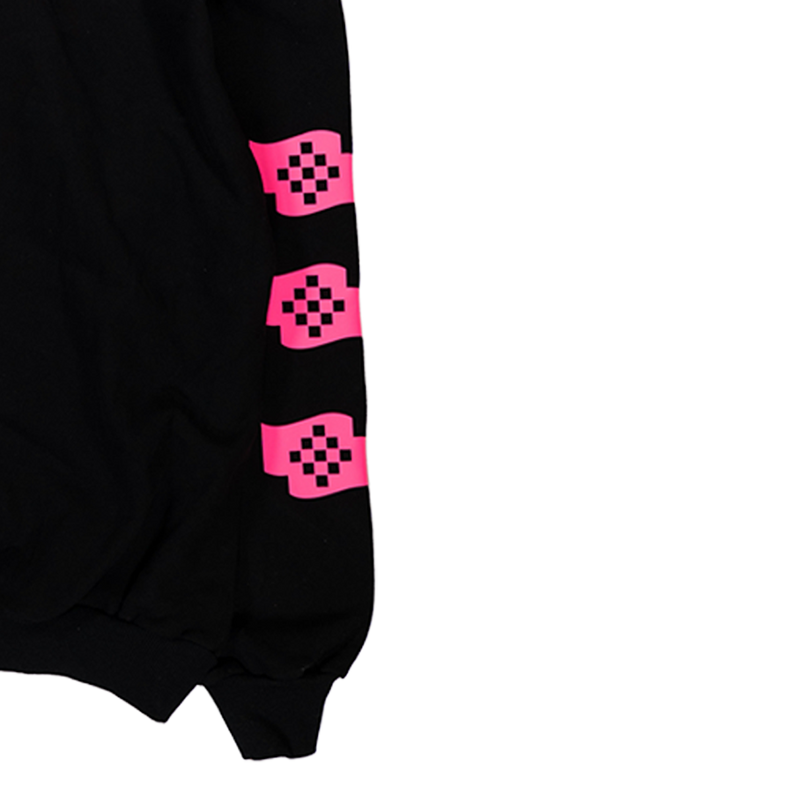 Lifted Anchors "Atonia" Hoodie Washed Black (LA23FL-34)