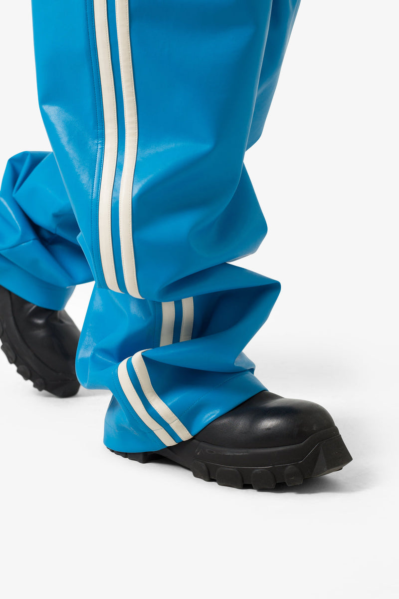 MNML  Icon Oversized PU Track Pants - Blue/Black (Icon-Oversized-Pu-Track-Pants-Blue-Black)