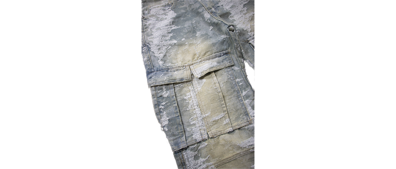 Waimea Baggy Distressed Jeans M1050D