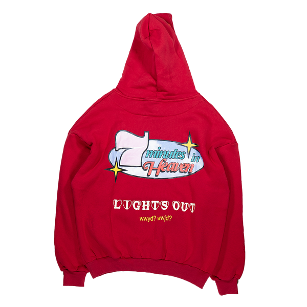Lifted Anchors "Lights Out" Hoodie Red (LA23FL-12)