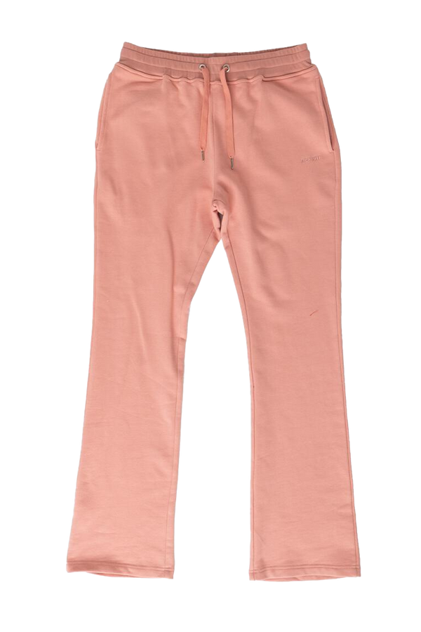 EPTM FRENCH TERRY FLARE PANTS  Dark PinkEP10434