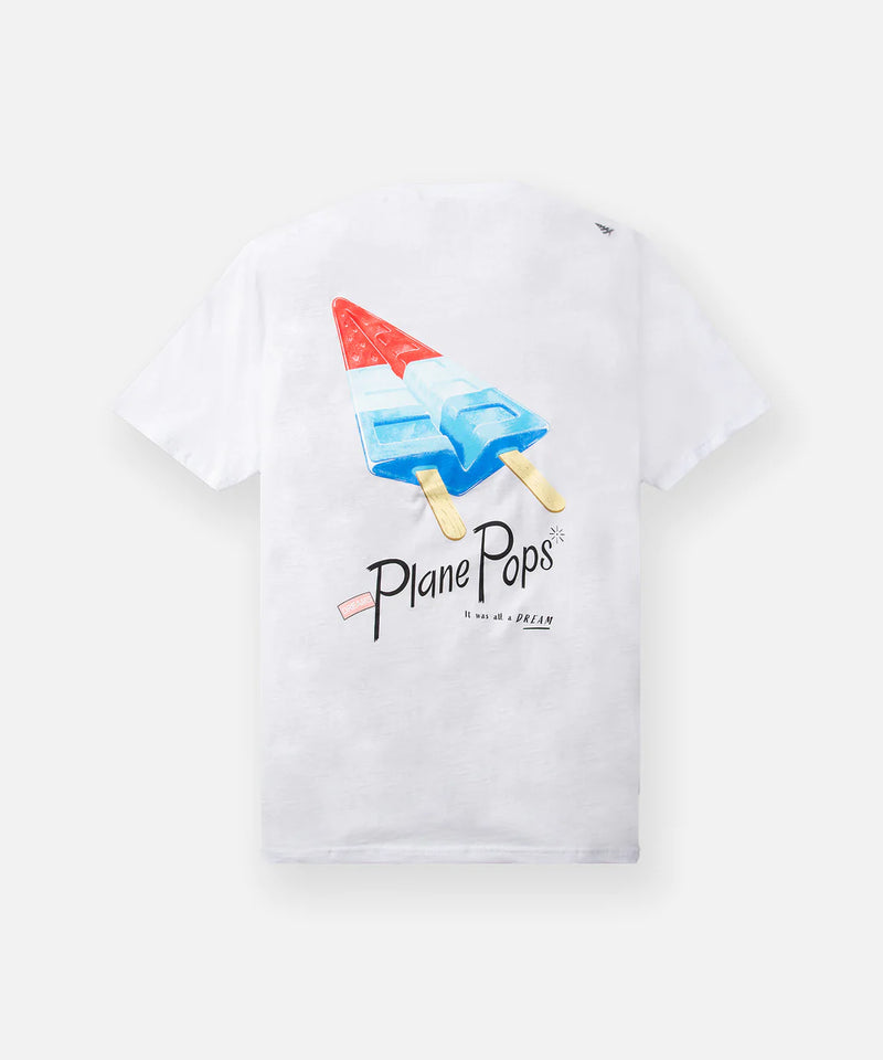 Paper Planes Americana Plane Pops Tee 200182 White