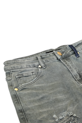 Pheelings "GETTING THERE" Flare Stack Denim Charcoal Blue (PH-SS23-70)