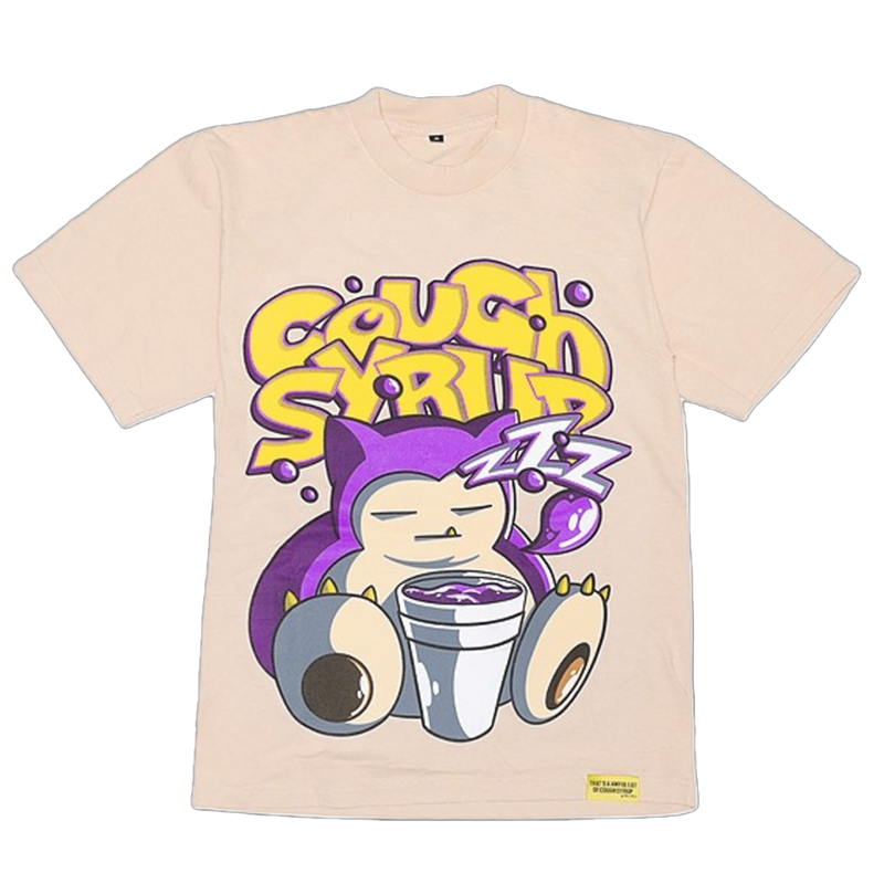 That's A Awful Lot Of Cough Syrup "Pokemon" Tee Tan