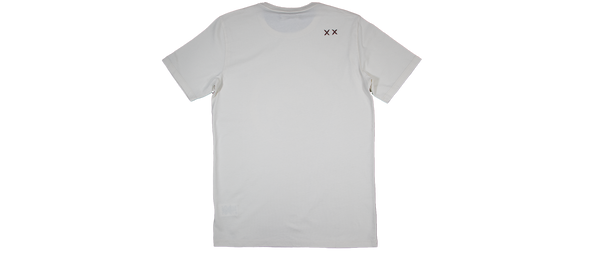 CULT OF INDIVIDUALITY SHORT SLEEVE CREW NECK TEE "MOSS" (624A3-K36A) WHITE
