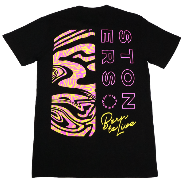 Stoners Vintage Denim Spacey Spring And Summer Reg Fit Crew Neck TS-004B