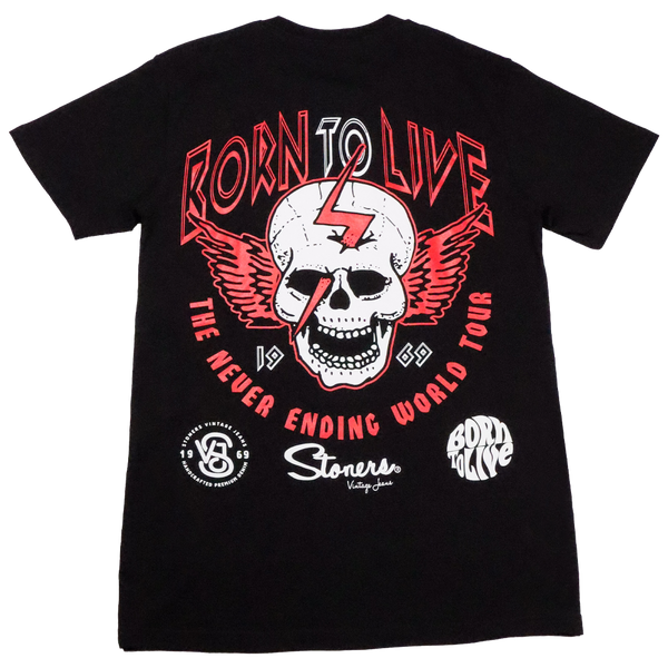 Stoner Vintage Denim World Tour 2 Black TS-002B