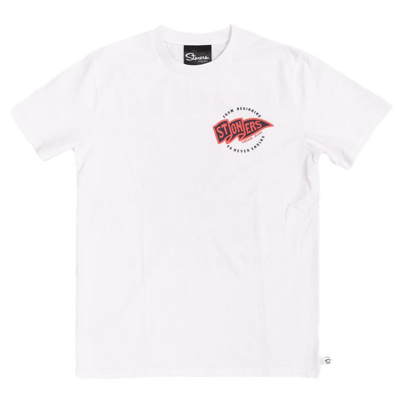 TS-0130BB FLAG & OLD BASEBALL HEAVYWEIGHT TEE