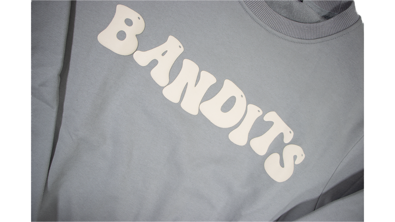 BANDITS ONLY THE STRONG SURVIVE CREWNECK (H4426-STONE)