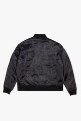 Valabasas "FIRST CLASS" BLACK BOMBER JACKET (VLBS-VJK6-1001)