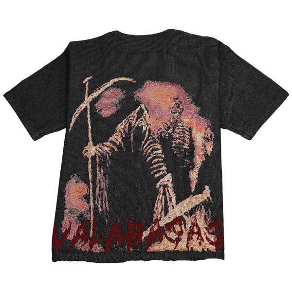 VALABASAS Ghost Hand Tapestry Shirt VLBS0022302 BLACK