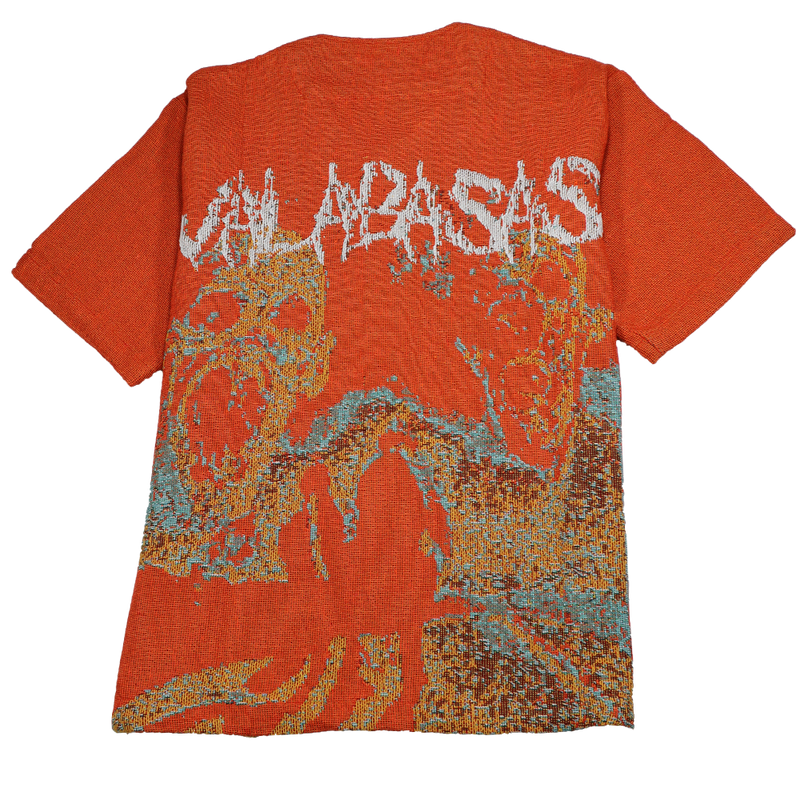 VALABASAS Ghost Hand Tapestry Shirt VLBS0022302 ORANGE