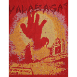 VALABASAS Ghost Hand Tapestry Shirt VLBS0022302 Red