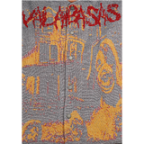 VALABASAS Ghost Hand Tapestry Shirt VLBS0022302 WHITE