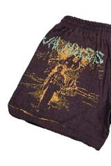 VALABASAS Ghost Hand Tapestry Shorts VLBS022304 PURPLE