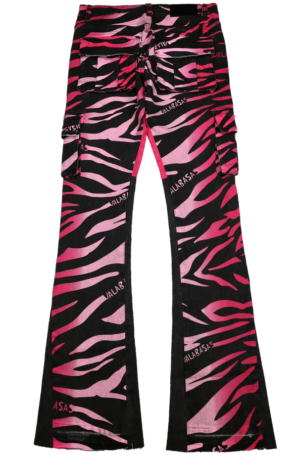 Valabasas Guise Denim VLBS232236 Pink/Black